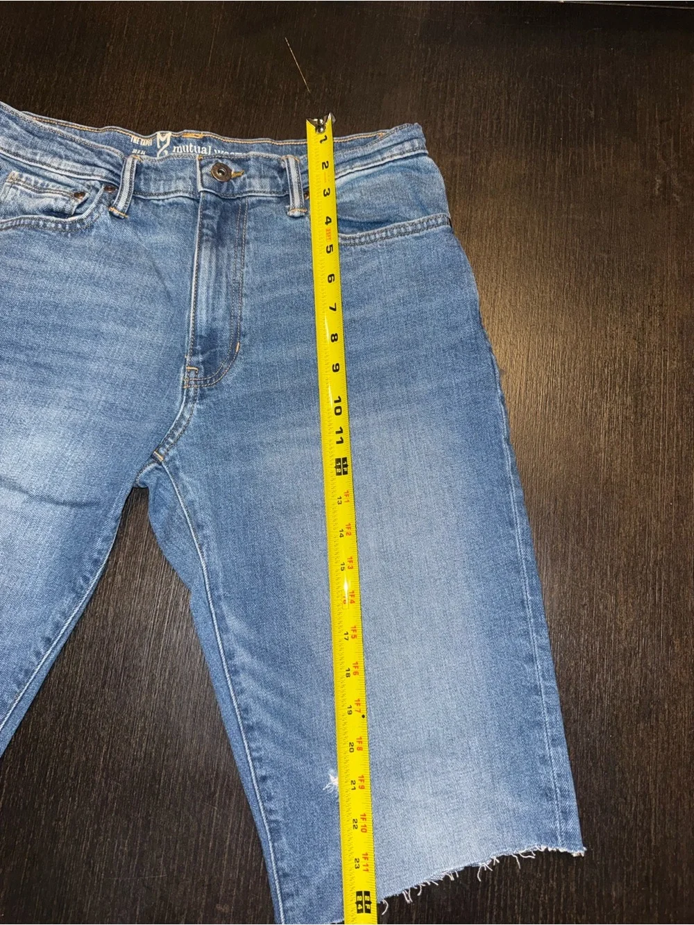 Light Blue Men’s Denim Jean Shorts Size 30